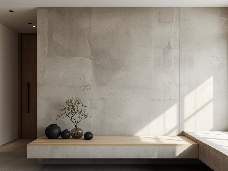 How to Get a Seamless Concrete Wall Texture Finish on Walls